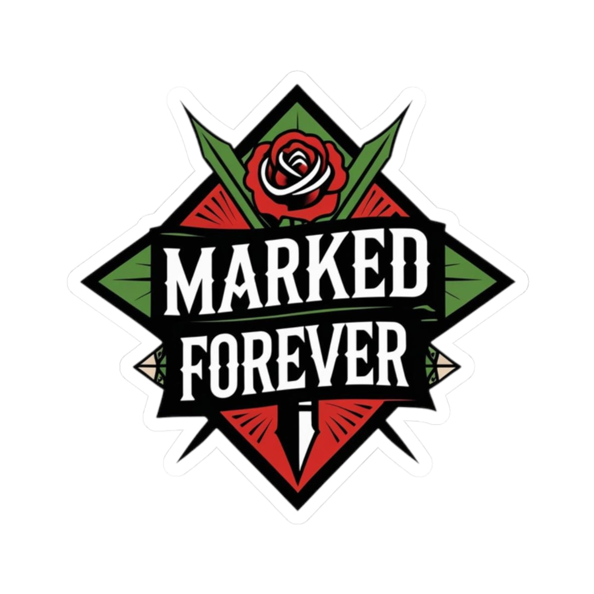 Marked Forever Emblem Sticker
